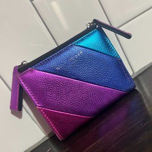 Kurt Geiger London Mini Rainbow Stripe wallet